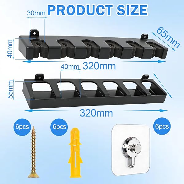 Supporto per Canna da Pesca Supporto Verticale per Canne da Pesca Installazione Libera per Garage, Barche, Parete - 2