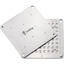 imKey HeirBOX P1 Seed Phrase Storage Krypto Carency Secret Key and High Strength Password Compatible All BIP39 Hardware & Software Wallet Leisure Leather etc Support 12/18/24 Words Gray