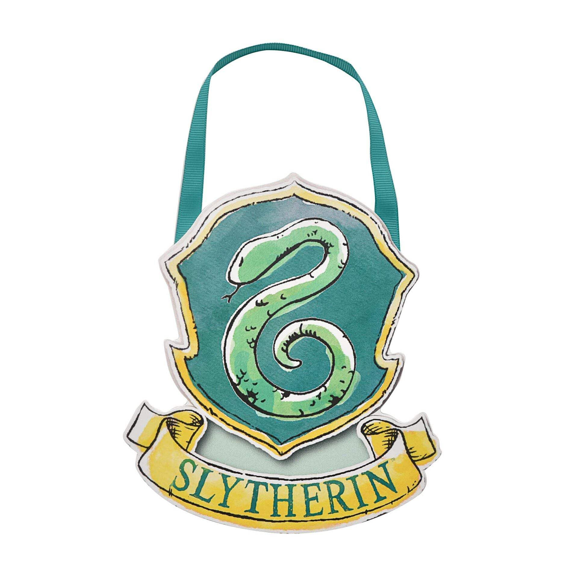 Harry Potter Set Of 4 Hanging Wall Plaques - Hogwarts House Crests Signs, Multicoloured, 14.5cm x 15cm - Image 3