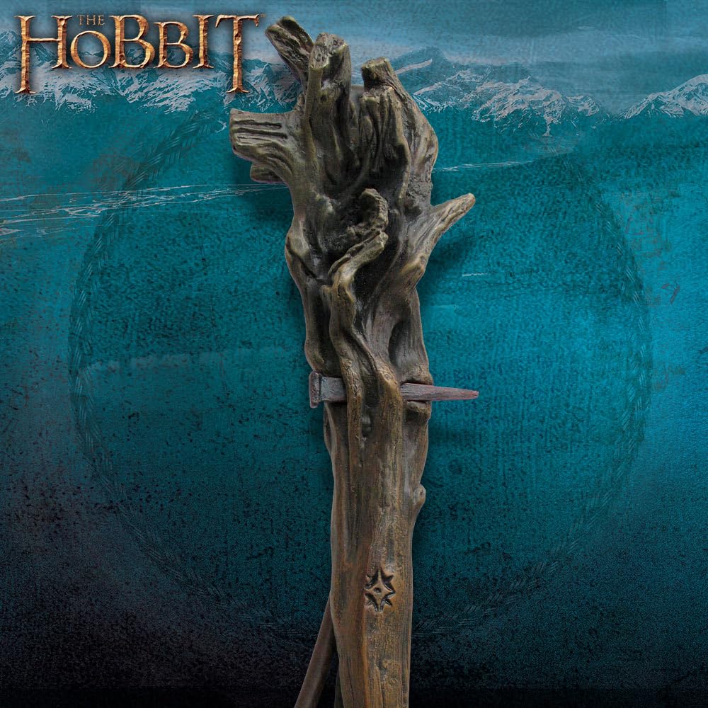 United Cutlery Lord of The Rings Gandalf The Grey Staff with Pipe - Authentic Movie Prop Replica Polyresin Construction - Must Have for Collectors - 69 Overall | Officially Licensed Replica T product thumbnail 4