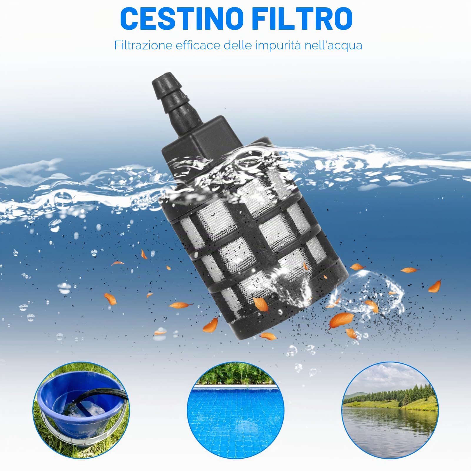 Rondella ad alta pressione a batteria da 21 V, 30 Bar/435 PSI, idropulitrice portatile con 2 batterie, ugello 6 in 1, pistola a schiuma, tubo da 16 piedi per irrigazione, pulizia, lavaggio