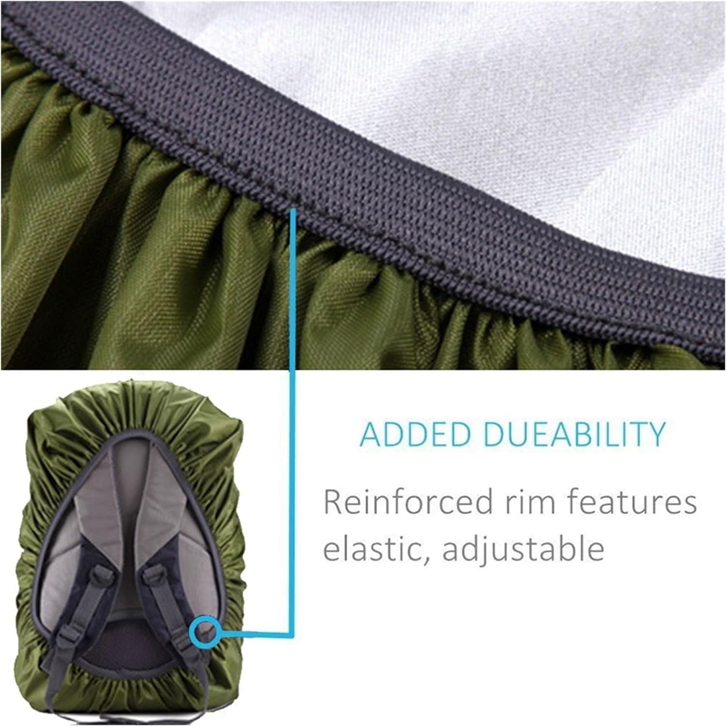 Backpack Rain Cover Reflective Rain Cover Backpack Waterproof Bag Dust Raincover Outdoor Camping Hiking Climbing Journey Sunscreen