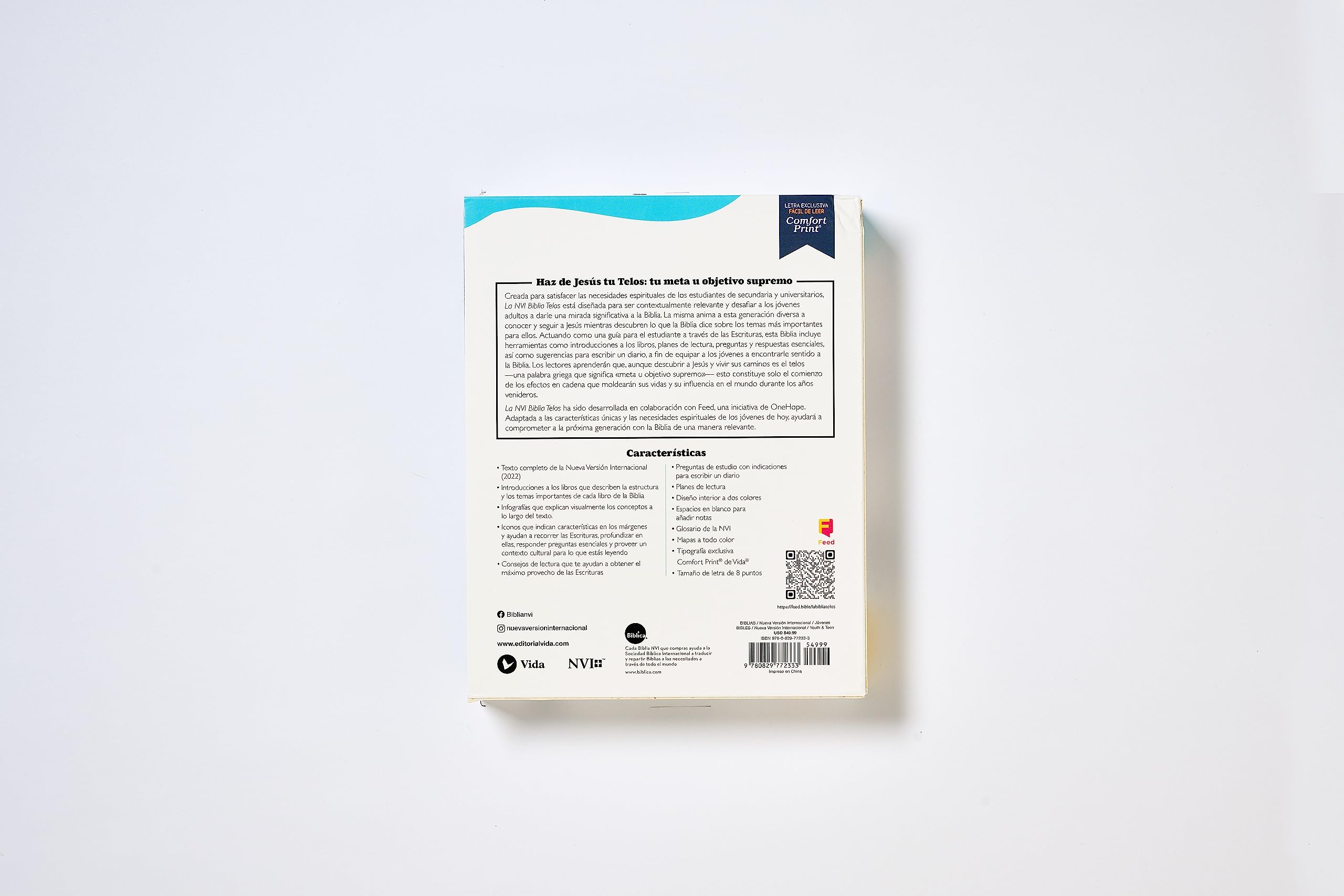 La Biblia Telos para Jóvenes: Nueva Version International, Gris, Leathersoft, Una guía para el estudiante a través de las Escrituras, Comfort Print