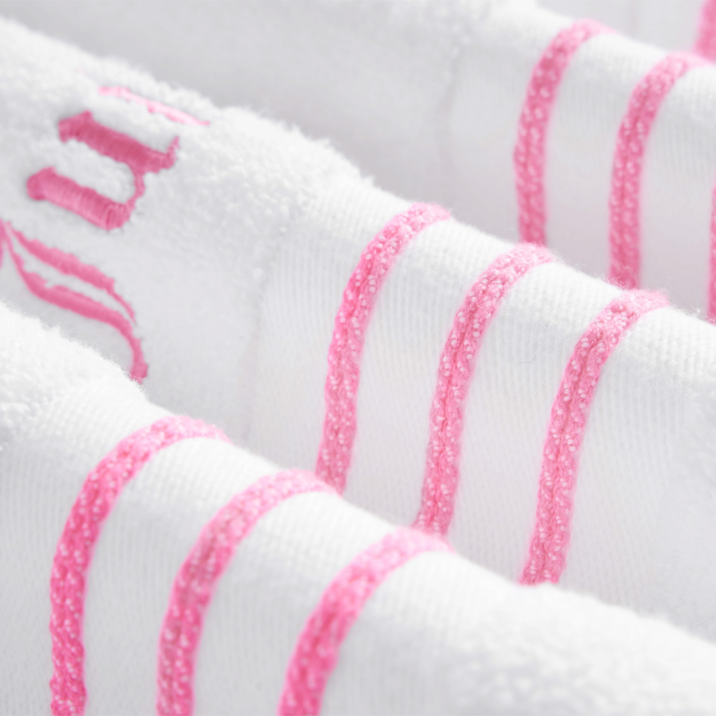 Amazon.co.jp: Juicy Couture ホワイト/ホットピンク ボーダーバス 