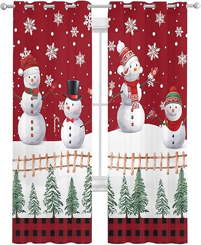 Miniatura 33 de Cortinas traslúcidas color verde azulado de 84 pulgadas de largo, juego de 2 paneles de cortinas para cocina, dormitorio, sala de estar, pasillo