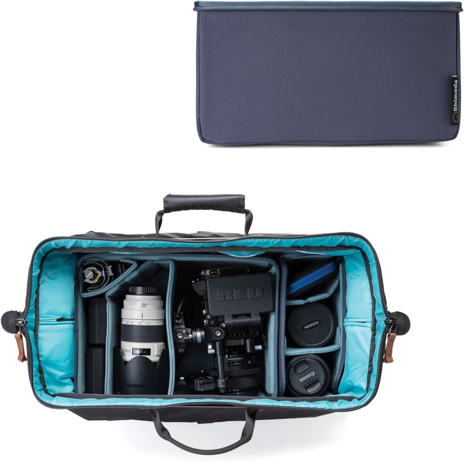 Black Friday Sale 2022 Shimoda Large DV Core Unit - Padded Camera Bag Organizer Fits Cinema, DV, DSLR, SLR, Mirrorless Cameras and Lenses