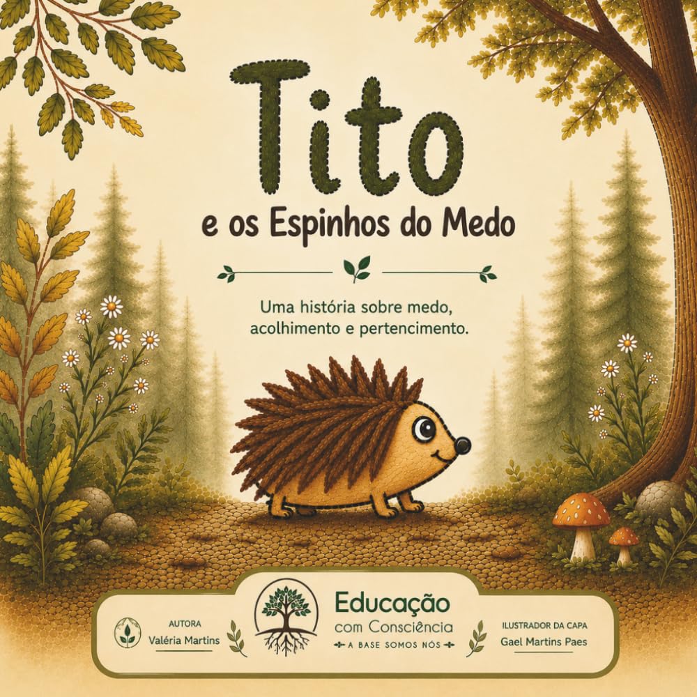 Tito e os Espinhos do Medo: Uma história sobre medo, acolhimento e pertencimento