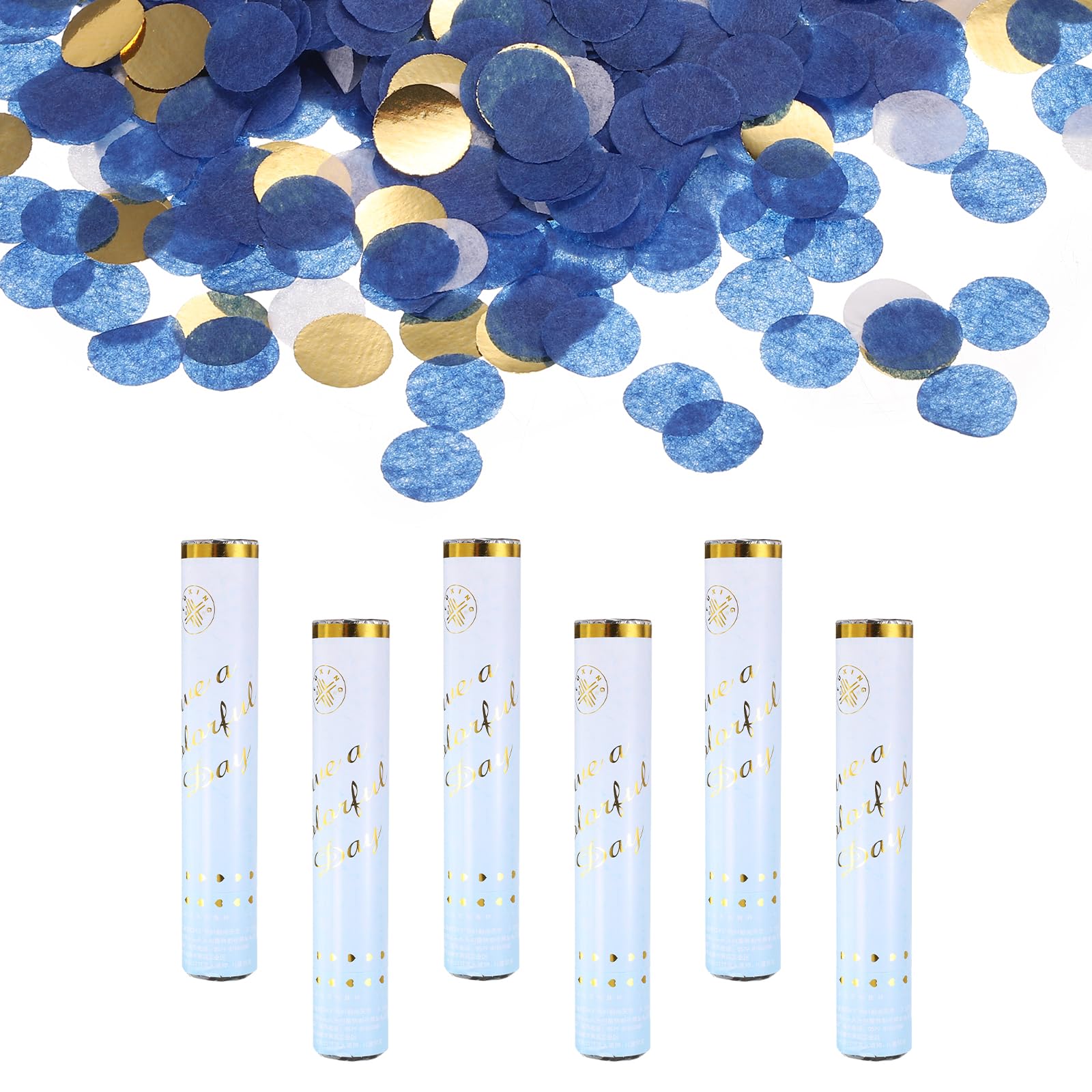 QUARKZMAN Pezzi Coriandoli Matrimoni Coriandoli Di Carta Cm Blu.