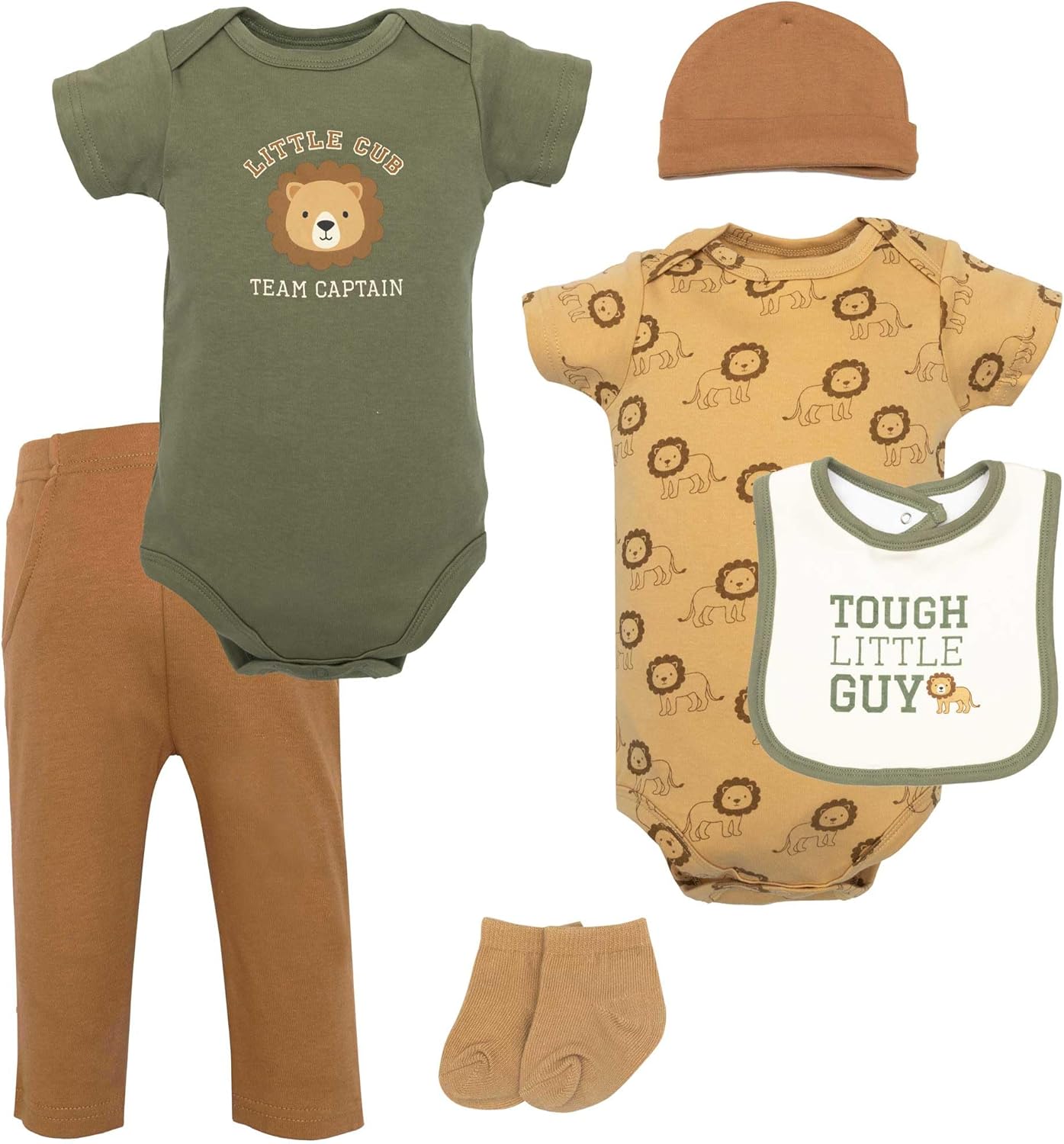 Hudson Baby Unisex Baby Cotton Layette Set