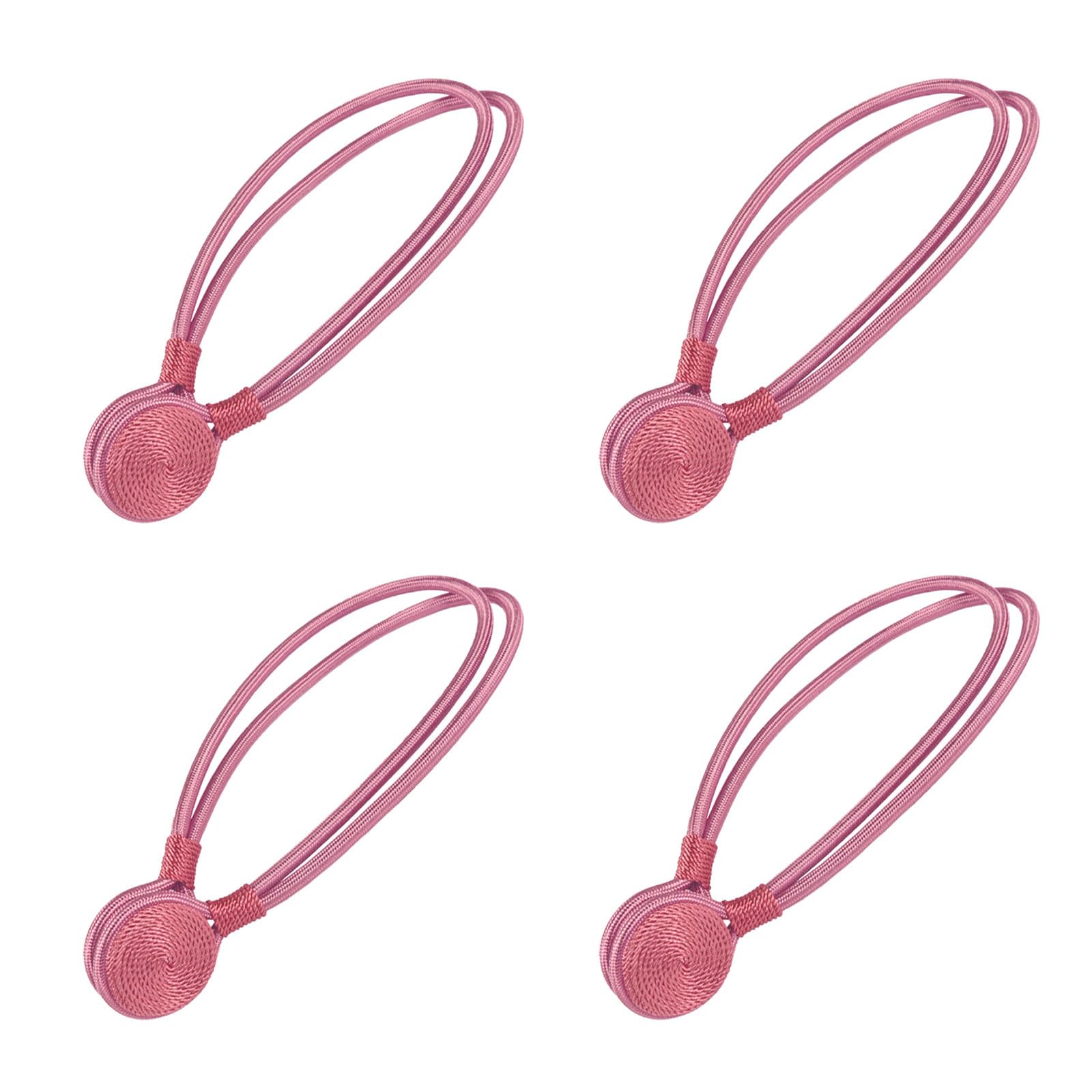 Xinsheinelry Weave Rope Curtain Tiebacks with Strong 16.5Inch Elegant Holdbacks for Window Dressing 4PCS Curtain Tiebacks