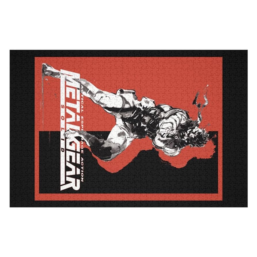 メタルギア ソリッド ピースウォーカー　1000ピース ジグソーパズル メタルギア ソリッド ピースウォーカー 1000ピース ジグソーパズル