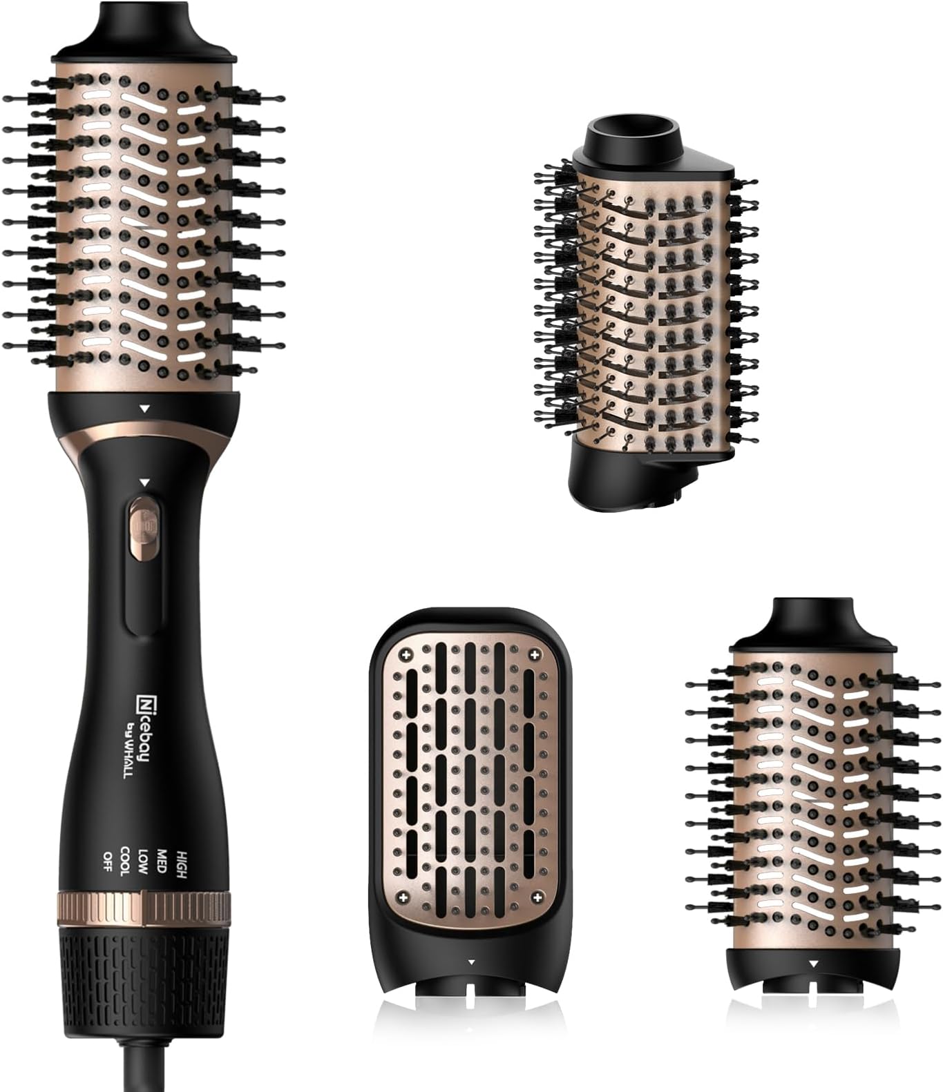 Nicebay Hair Dryer Brush,Hot Tools Blow Dryer Brush in One