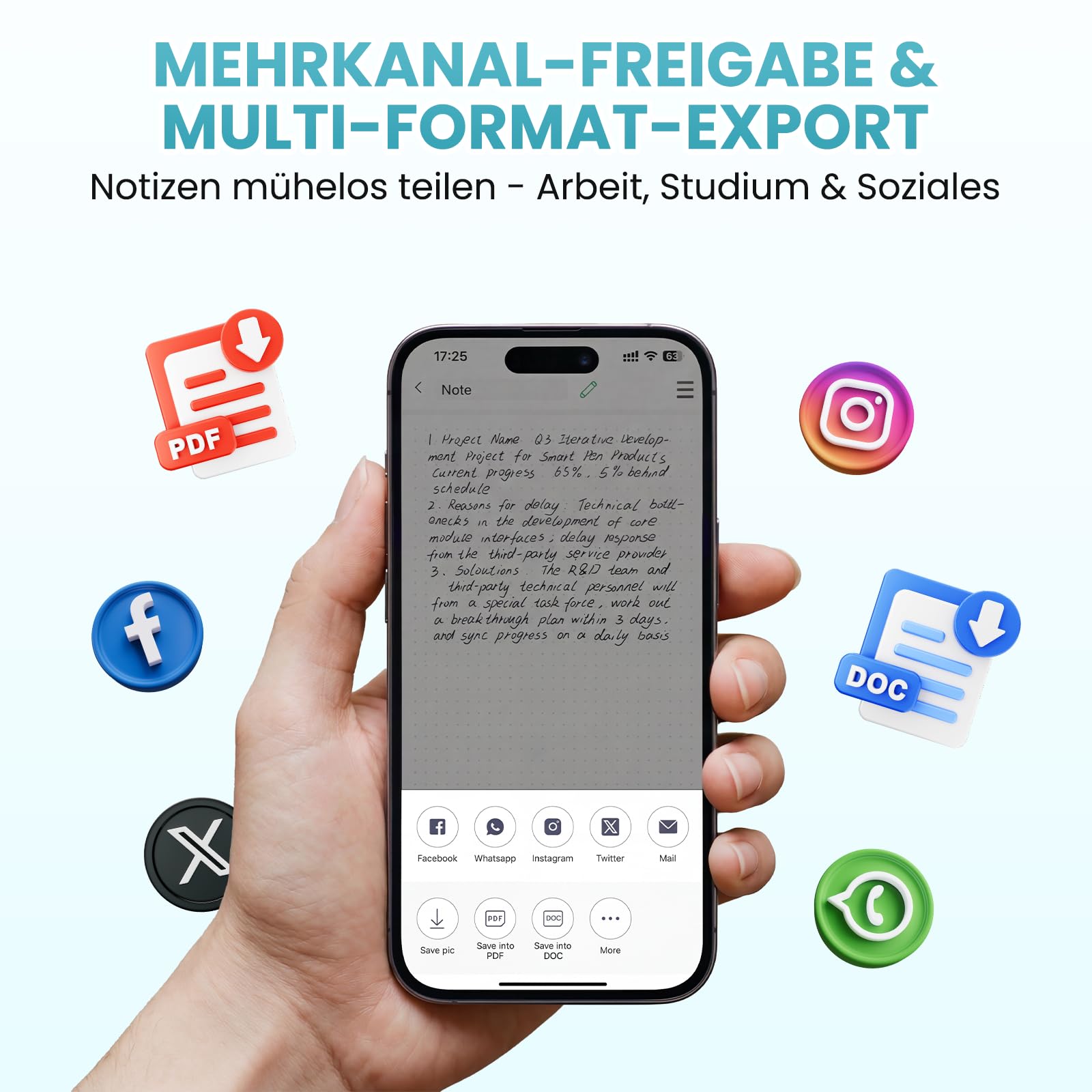 KI Smart Writing Set, Erkennt 73 Sprachen, Audio zu Text, Chat mit Notizen | Intelligenter Stift für Büro, mit Wiederverwendbares Notizbuch und LCD Schreibpad,für Büro, Meeting & Geschäftsleute, Schwarz