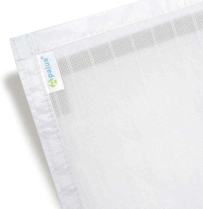 Apalus Mágneses Szúnyogháló Ajtóra 85x210cm Fehér Ragasztós Rögzítés