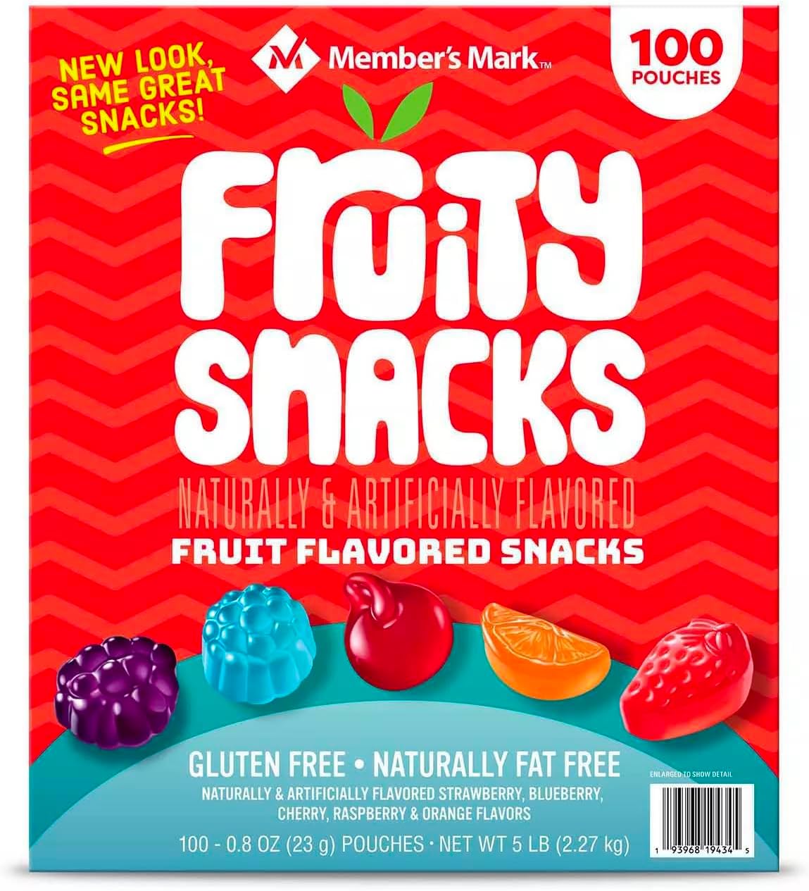 Member's Mark Fruity Snacks, 0.80 Ounce (100 Count)