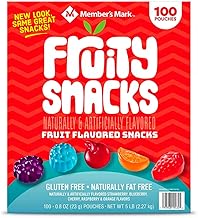 Member's Mark Fruity Snacks, 0.80 Ounce (100 Count)