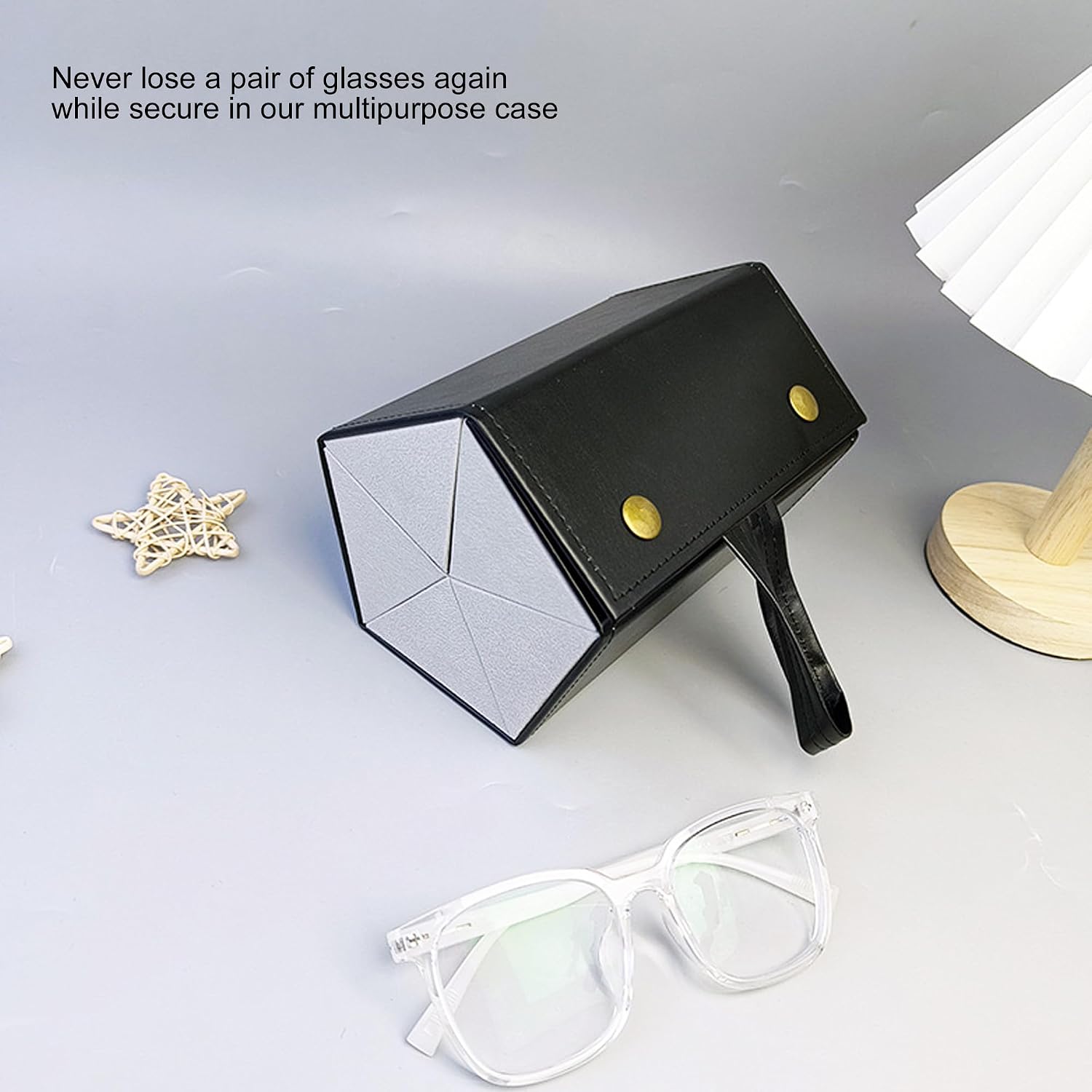 Longjet Sunglasses Organizer Travel Glasses Case Eyeglasses Storage Box