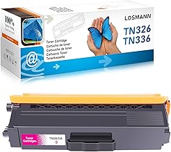 1 x LOSMANN Magenta Toner Compatible with TN-336 TN-326 for Brother DCP-L8400CDN DCP-L8450CDW HL-L8250CDN HL-L8300 Series HL-L8350CDW HL-L8350CDWT MFC-L8600CDW MFC-L8650CDW MFC-L8650CDW MFC-L8650CDW