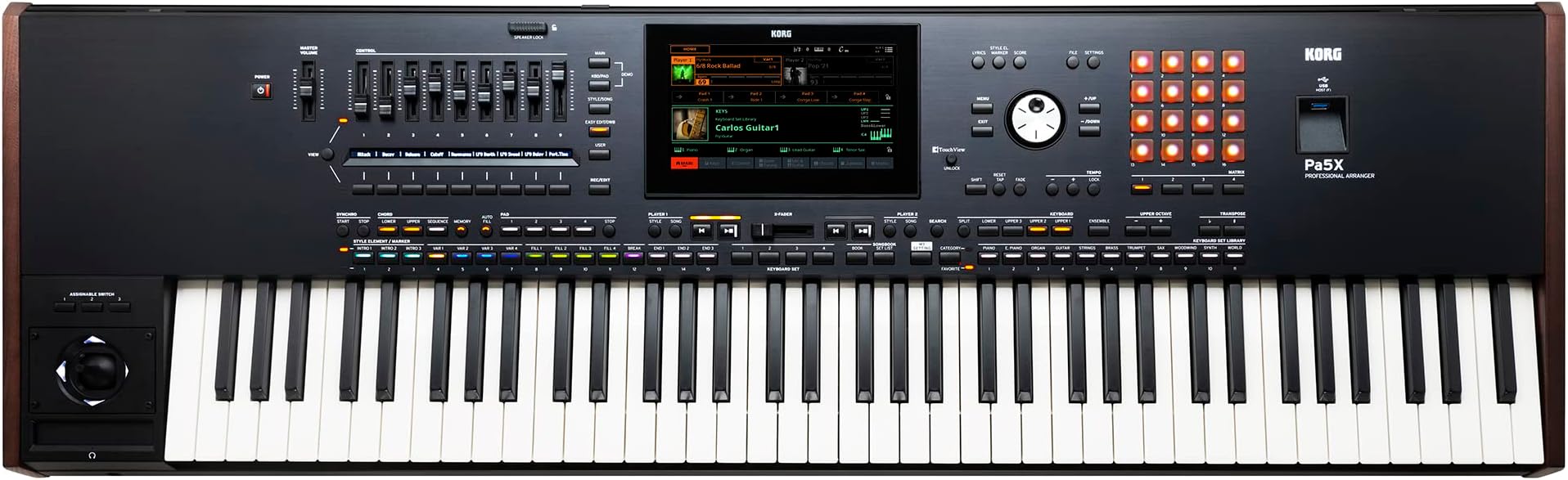 Korg Pa5X 76 76-key Arranger Workstation