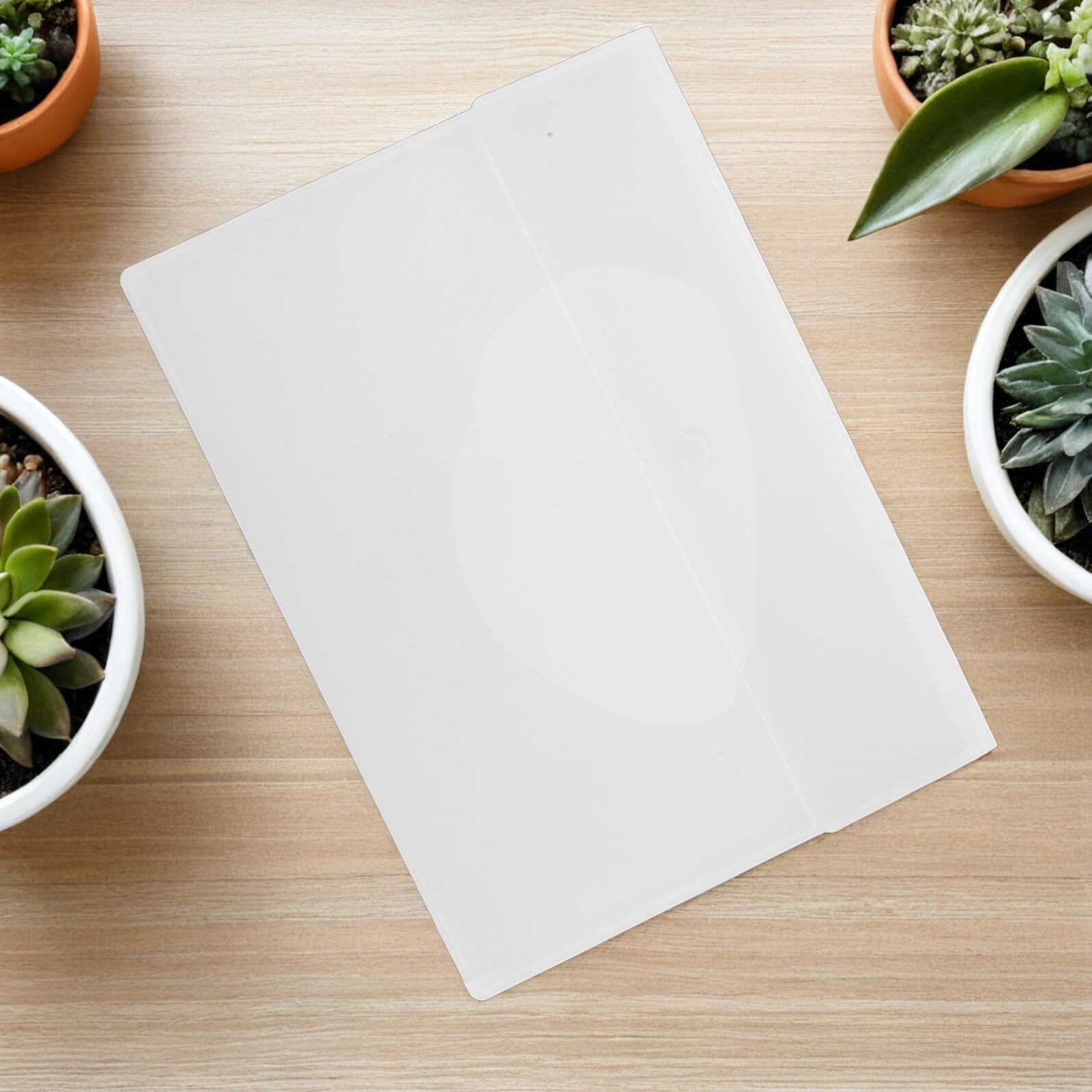 Homoyoyo 10pezzi Cartell Plastica con Chiusura Bottone Impermeabili Grande Capacità Organizer per Documenti Ufficio e Riunioni