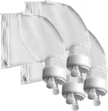 280 Pool Cleaner Bags; Replacement for Polaris 180, 280, 480 Pool Cleaner; 3 Pack 280 White-4 Pack