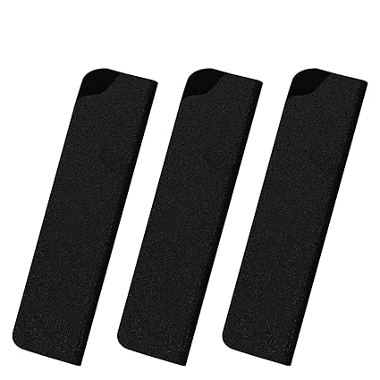 XYJ Universal Knife Edge Guards for 3.5' Paring Fruit Knife 3 Pcs Set Kitchen Chef Knife Sheath Knife Sleeve ABS Knife Cover Knife Case Blade Protectors for Kitchen Utility Knife(Knives Not Included)