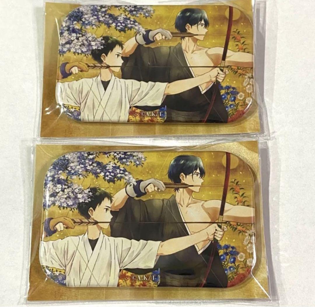 ツルネ 風舞高校弓道部 滝川雅貴 缶バッジ