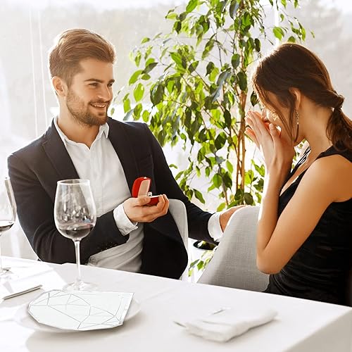 Miniatura 9 de 100 unidades de suministros de fiesta de disco de papel de bola de disco de papel servilletas desechables con purpurina para fiesta de discoteca