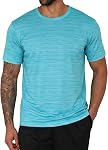 Men's Athletic T-Shirts Breathable Quick Dry Crewneck Short Sleeve T-Shirt Gym Workout Tees Activewear Homme M-2XL