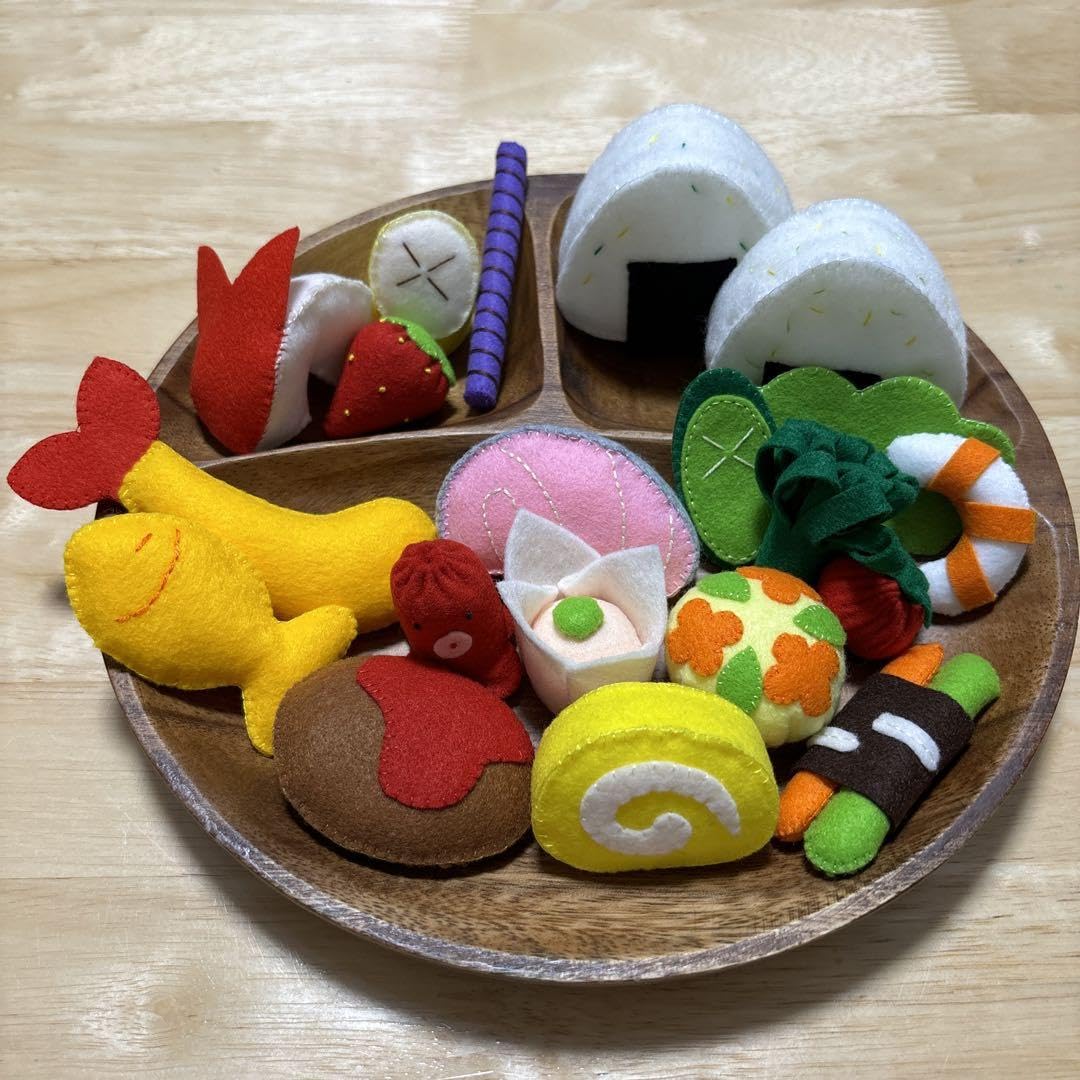 ②フェルトままごと　レストラン　オーダーページ 43 フェルトままごとレストランオーダーページ ②フェルトままごと