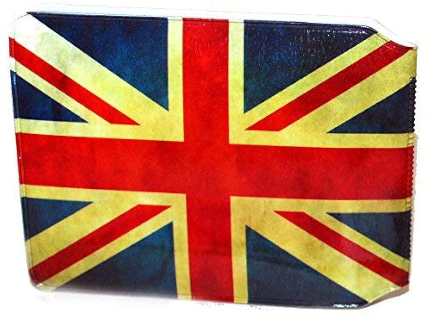 Union Jack Vintage Kreditkarte Bus Pass Wallet Slimline Travel Rail Ticket Holder Cover für Oyster Business Zip ID Card - Bifold - Party Bag Geschenk Schulabgänger Uni, mehrfarbig, 1x Wallet, Modern