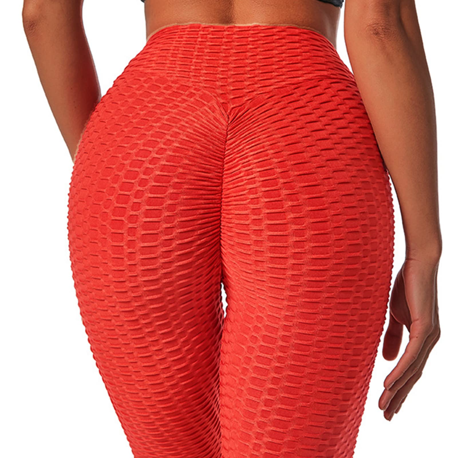 Merlvida Leggins Sportivi Donna Vita Alta Leggings Push Up Pantaloni Palestra Controllo della Pancia Anticellulite Pantacollant Opaco Elastici Tuta Collant Abbigliamento Sportivo Donna Yoga Fitness