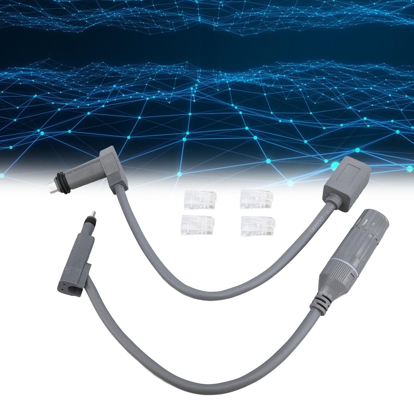 Adattatore SPX da Spina RJ45, Connettore SPX Maschio in Gomma