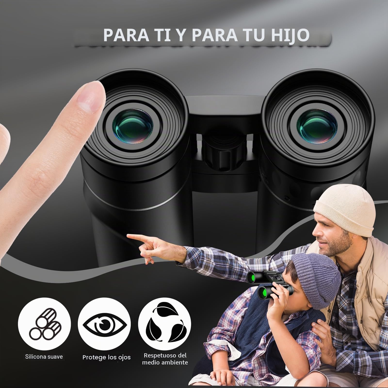 Prismaticos Pequeños y Potentes, Prismáticos 10x25 para Conciertos, Teatro, ópera, para Viajeo, Observación de pájaros, Aptos para Adultos y niños