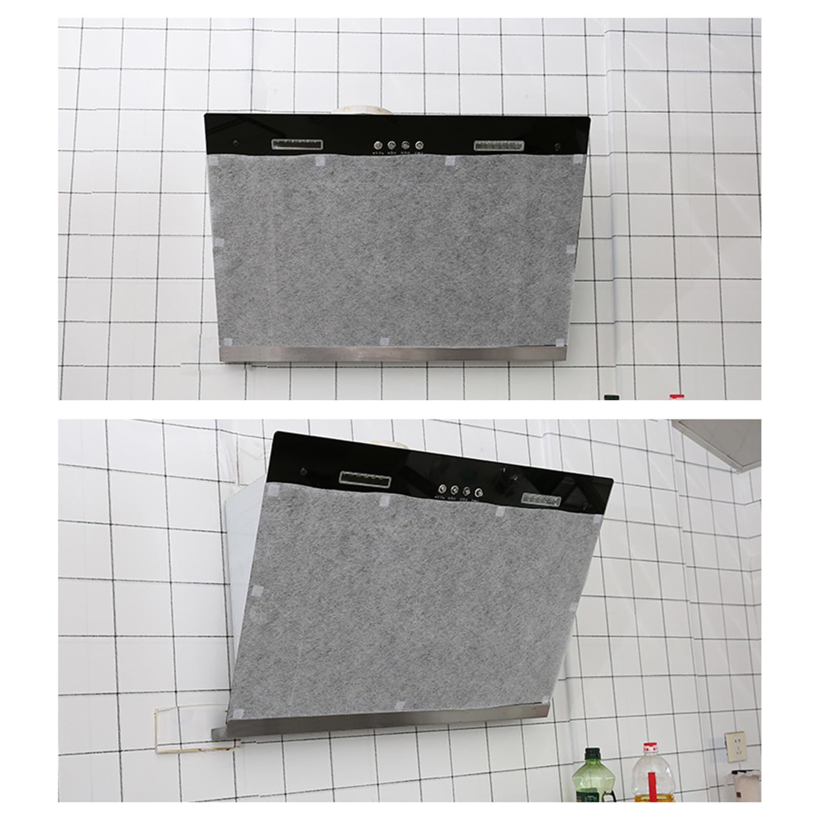 kobeIeen Cooker Filter Paper Kitchen Ranges Filter Paper Oil Absorbing Paper for Kitchen Grease and Odor Filtering