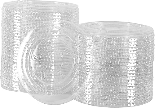 Miniatura 6 de Eco-Products BlueStripe - Tapas planas de plástico reciclado, caja de 1000, se adapta a vasos de plástico de 9 a 24 onzas, hechas de 30% botellas de