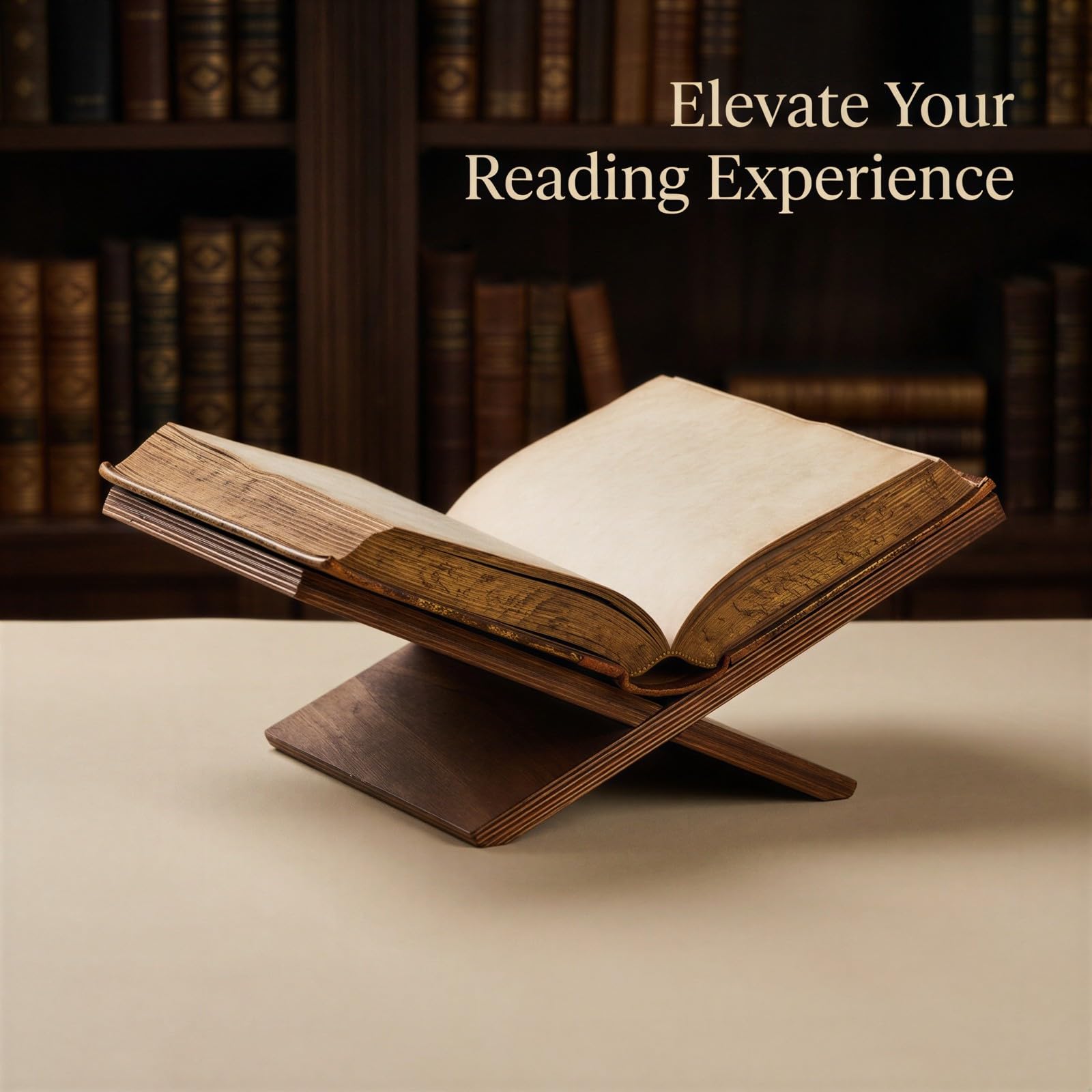 Support de livre en bois, support au design croisé européen, support pour livre de cuisine et de lecture sur bureau, pour afficher des recettes, au bureau, à la maison, dans la cuisine