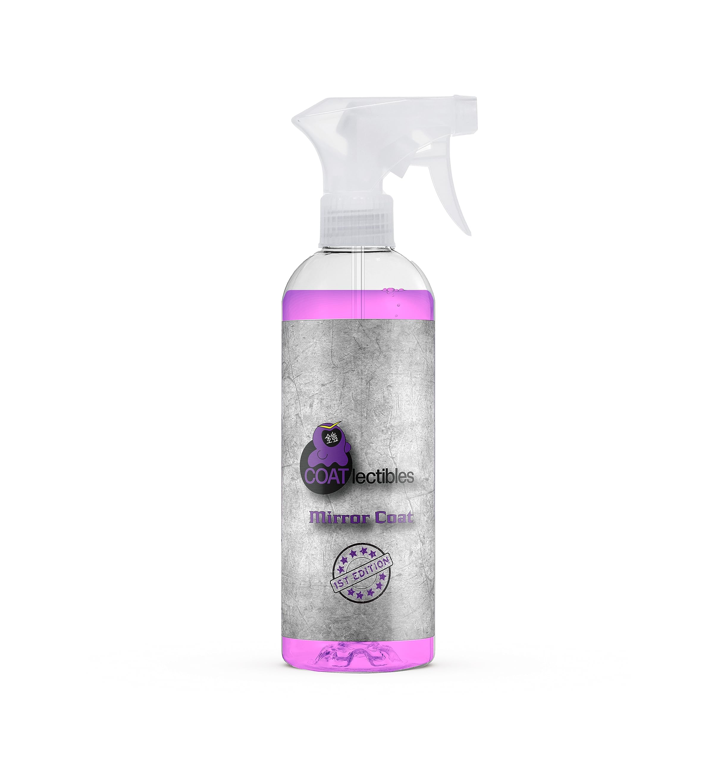 COATlectibles - Mirror Coat, Premium All Purpose Surface Cleaner Spray, SiO2, PH Neutral, Non Toxic 500ml