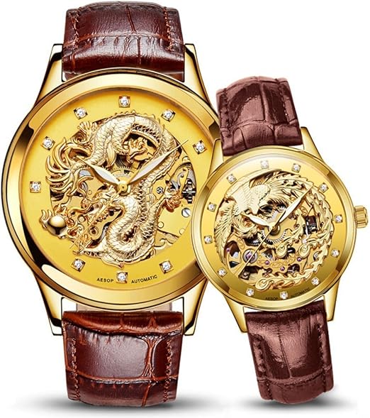 automatic couple watch