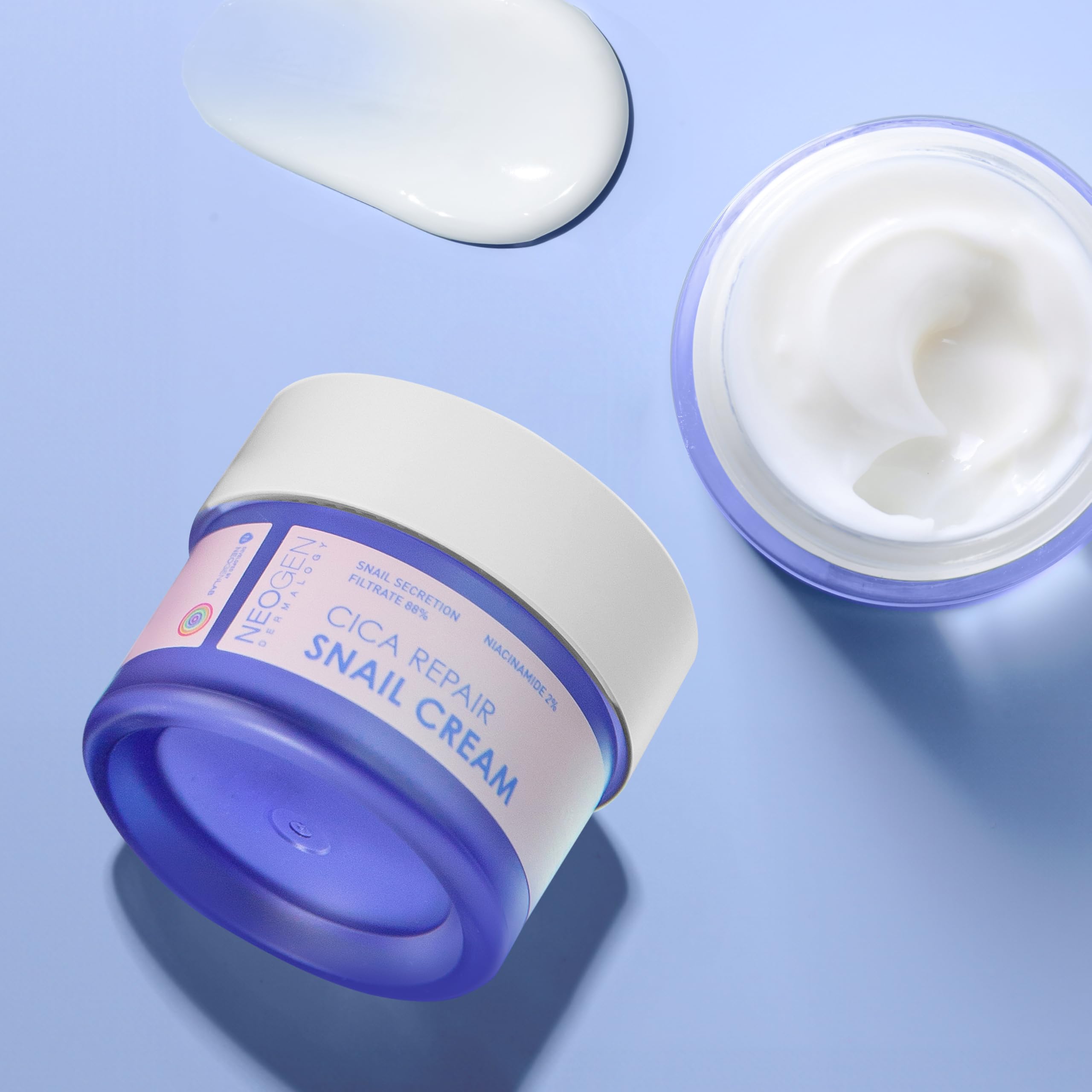 NEOGEN CICA REPAIR SNAIL Line Excellent recovery and soothing effects from CICA PURE COMPELX restores healthy-looking firm skin (Cream)