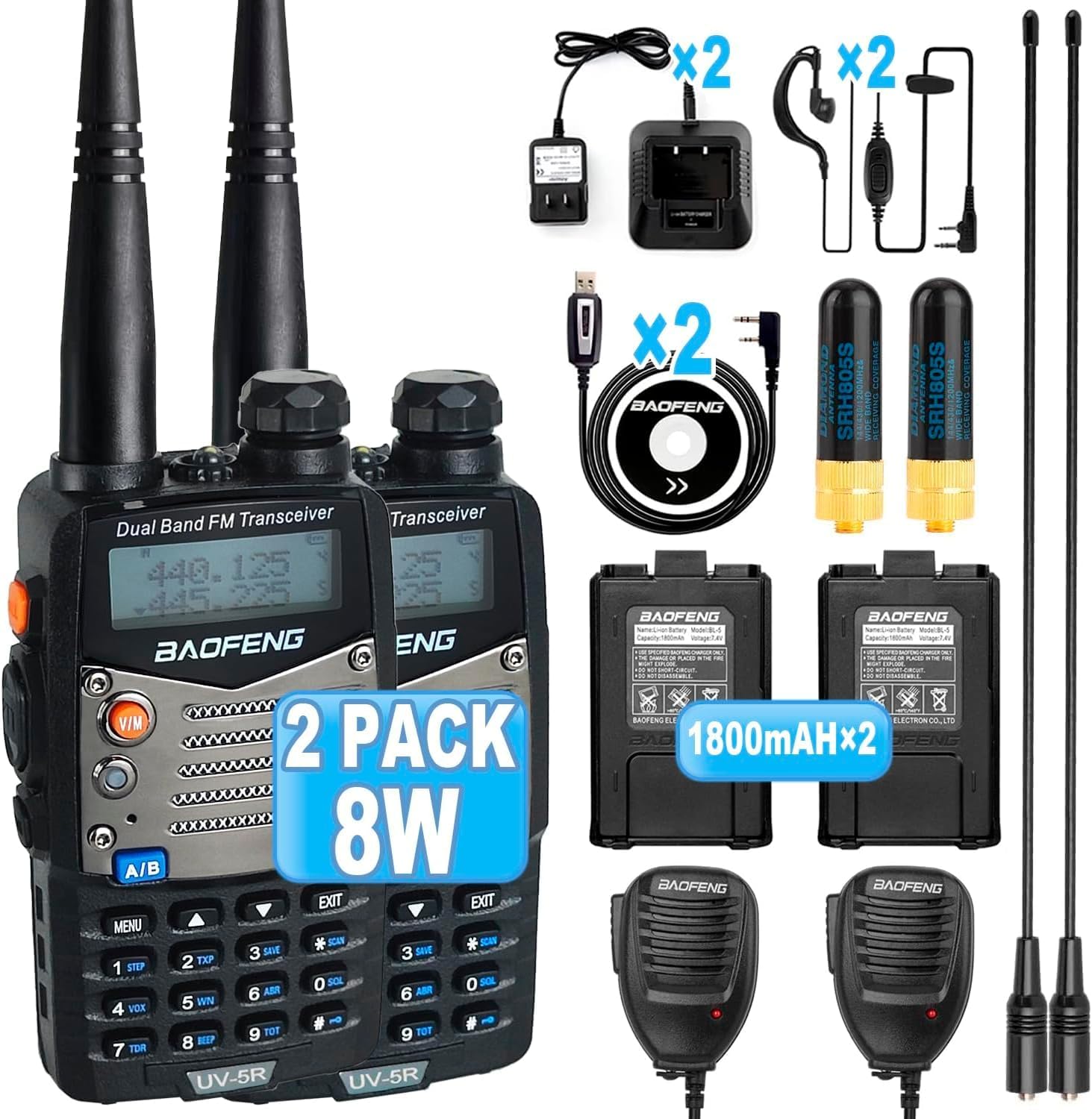 Baofeng 5RM Ham Radio Review Long Range Handheld NOAA Emergency Walkie