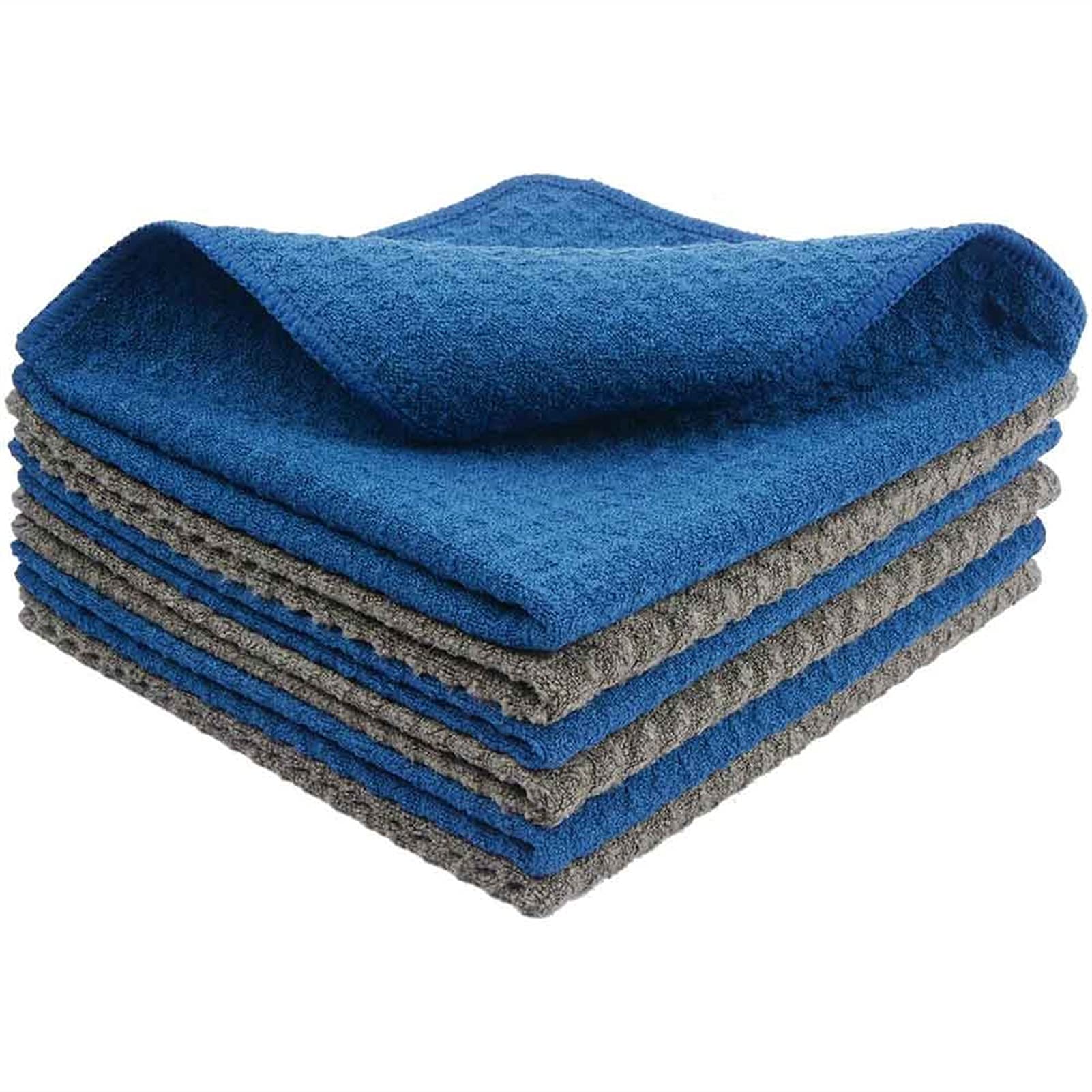 Home Microfiber Dish Panni in microfibra Tessuto da cucina Piatti da cucina stracci Ultra Assorbente Odore GRATUITA (Color : Mixed color, Specification : 12 pieces)