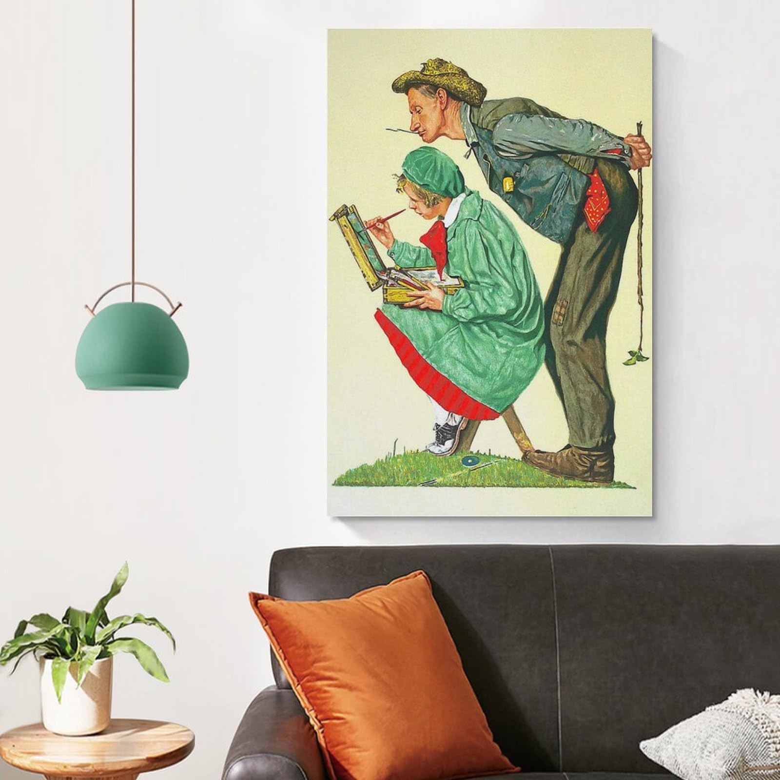 Amazon.co.jp: Norman Rockwell ノーマン・ロックウェル 絵画 ポスター