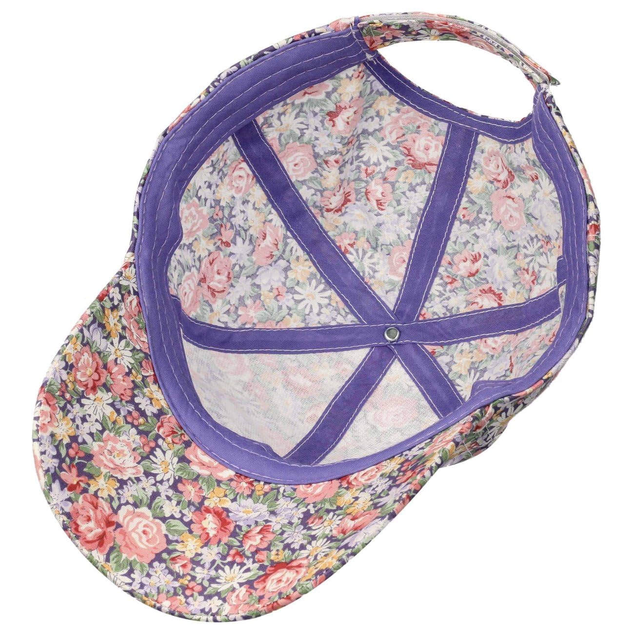 Lipodo Czapka Allover FlowersKobiety - z daszkiem damska baseball cap bawełniana Lato wiosna-lato