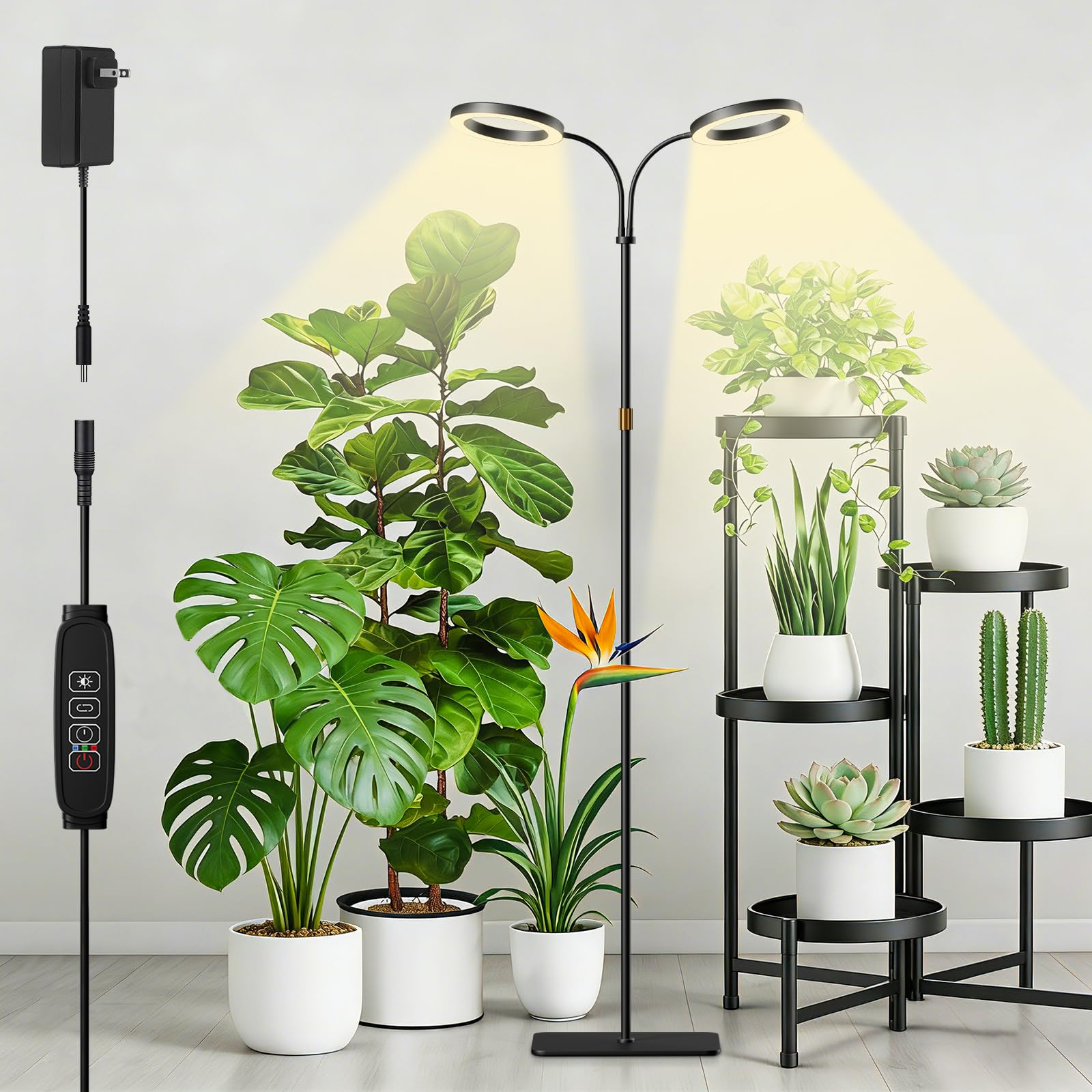 Dual Head Grow Light