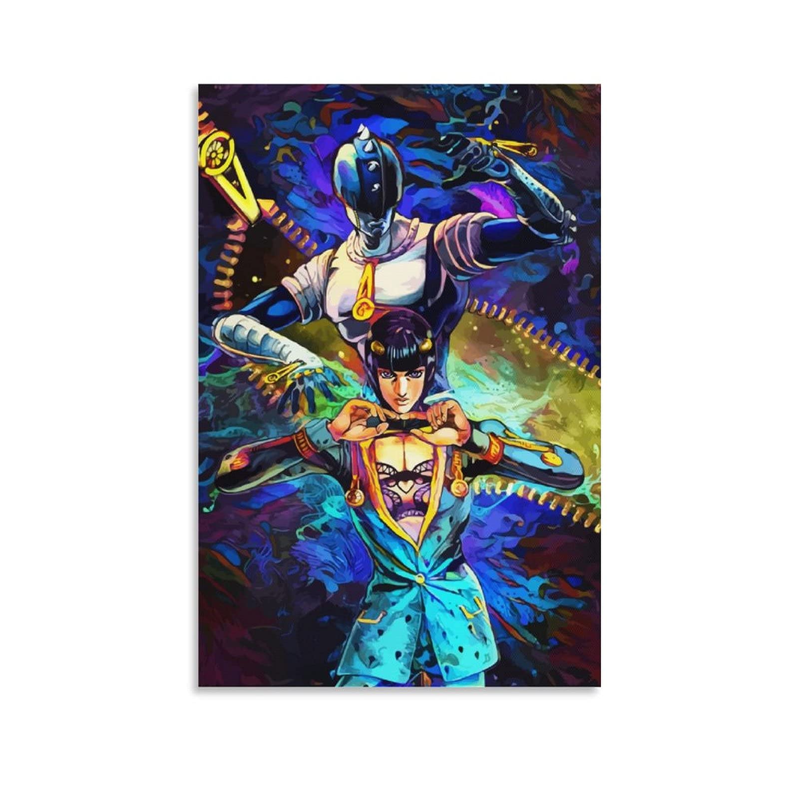 Amazon｜ジョジョの奇妙な冒険 ブローノ・ブチャラティ アニメポスター