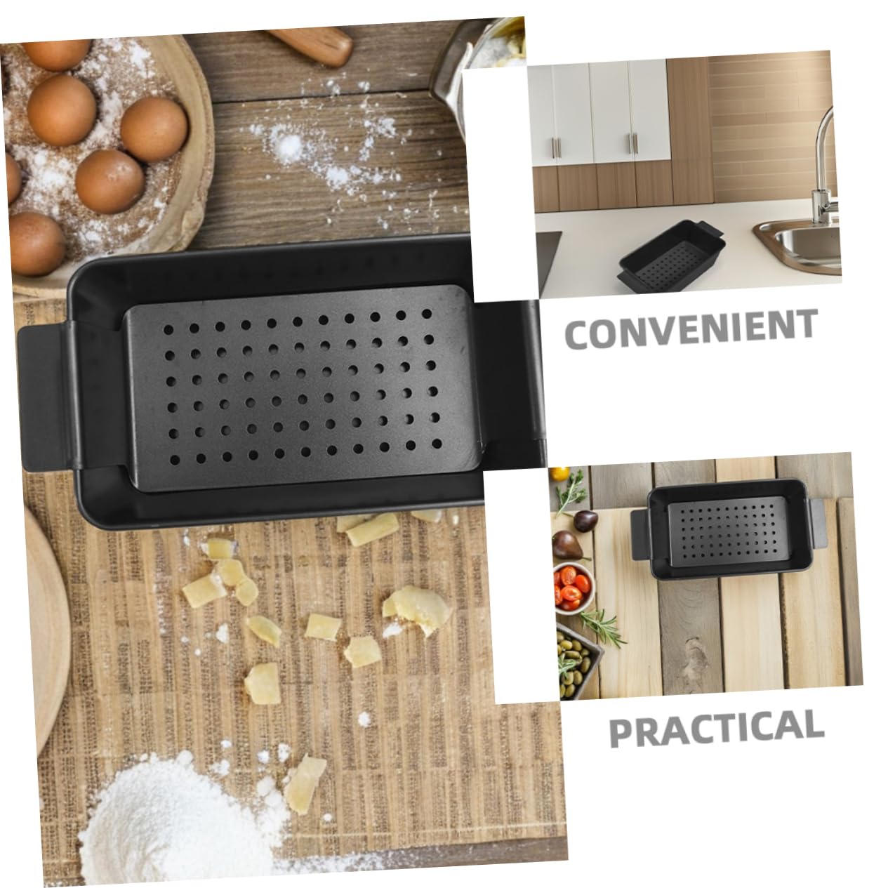HEALLILY Antihaft-Brotbackform mit Deckel, robuste Toastform für den Ofen, vielseitiges Backwerkzeug für Hackbraten, Kuchen und hausgemachtes Brot, 2 Stück