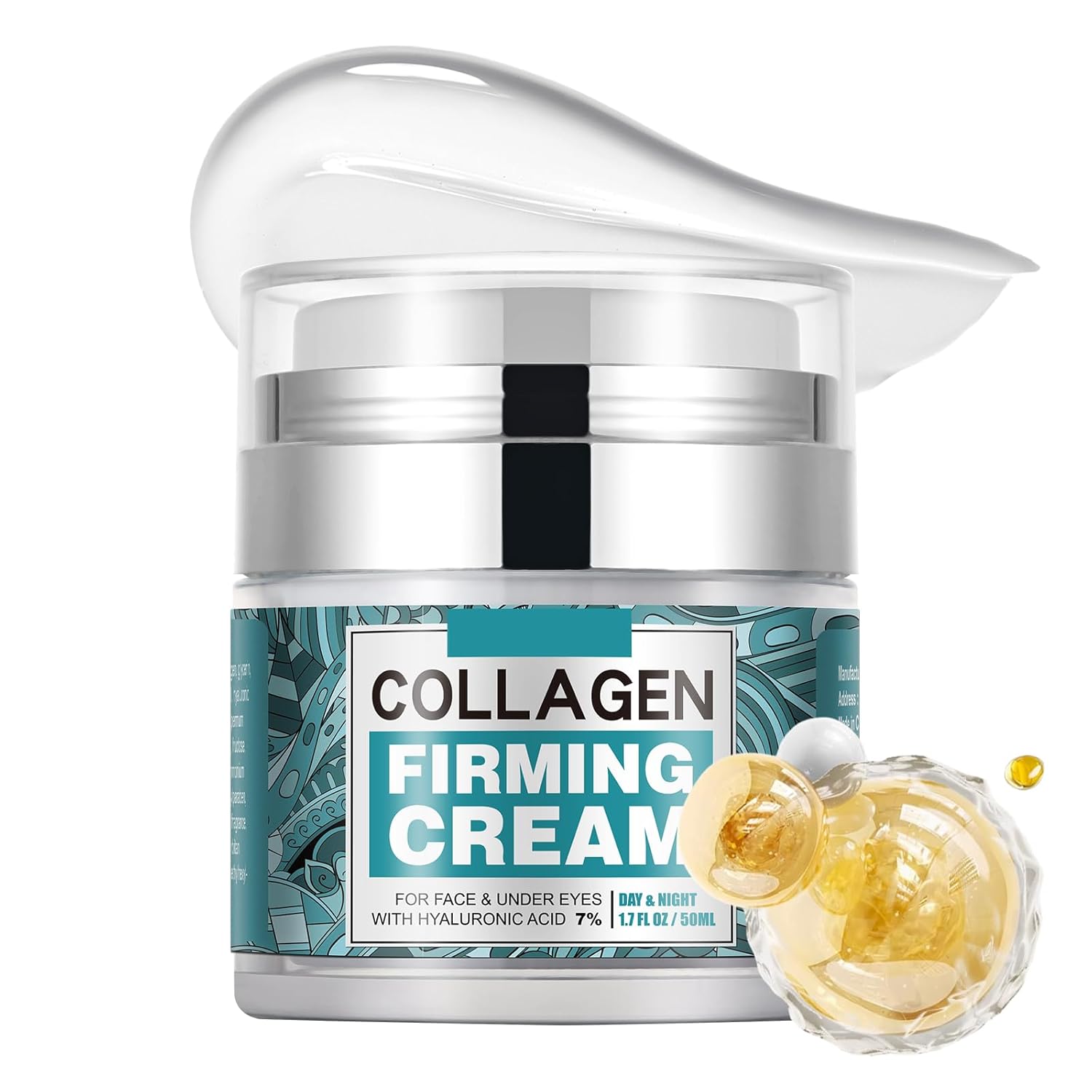 Collagen Cream for Face with Retinol & Hyaluronic Acid, Face Moisturizer Anti Wrinkle Cream for Women and Men, Skin Tightening & Firming and Neck, Hydrating Face Cream Day & Night Collagen Cream for Face with Retinol & Hyaluronic Acid, Face Moisturizer Anti Wrinkle Cream for Women and Men, Skin Tightening & Firming and Neck, Hydrating Face Cream Day & Night