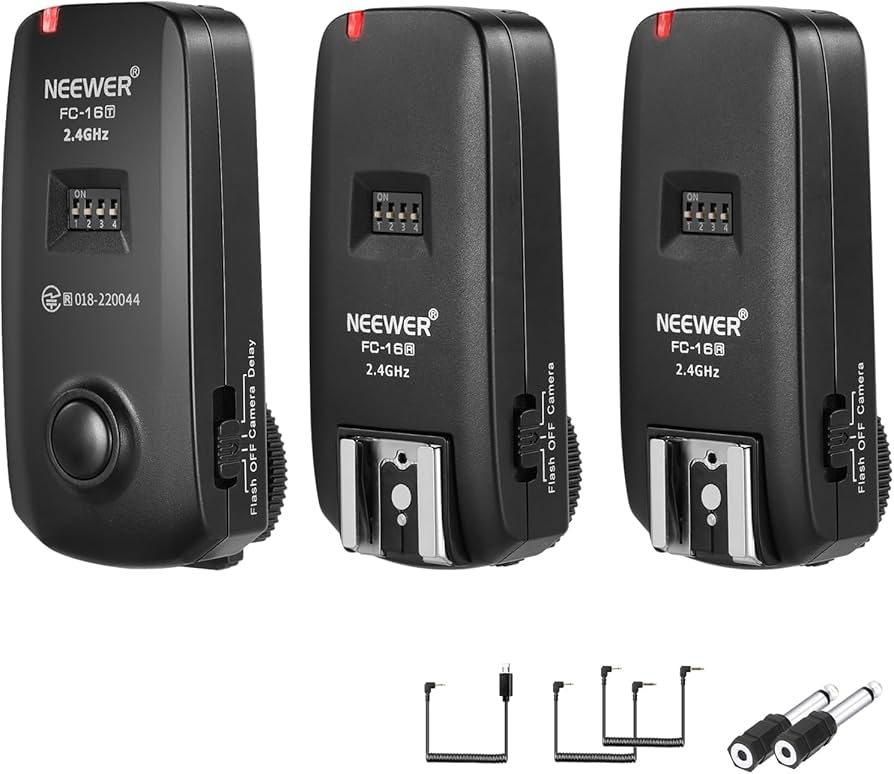 Amazon | NEEWER 3in1 2.4G 16チャネル無線リモートフラッシュ
