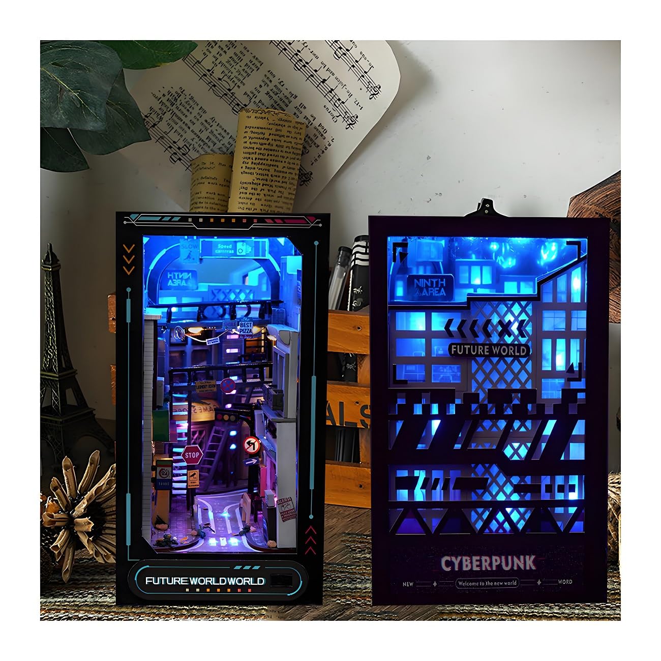 Amazon | Ahilmrn's DIY ドールハウスブックヌークシェルフ